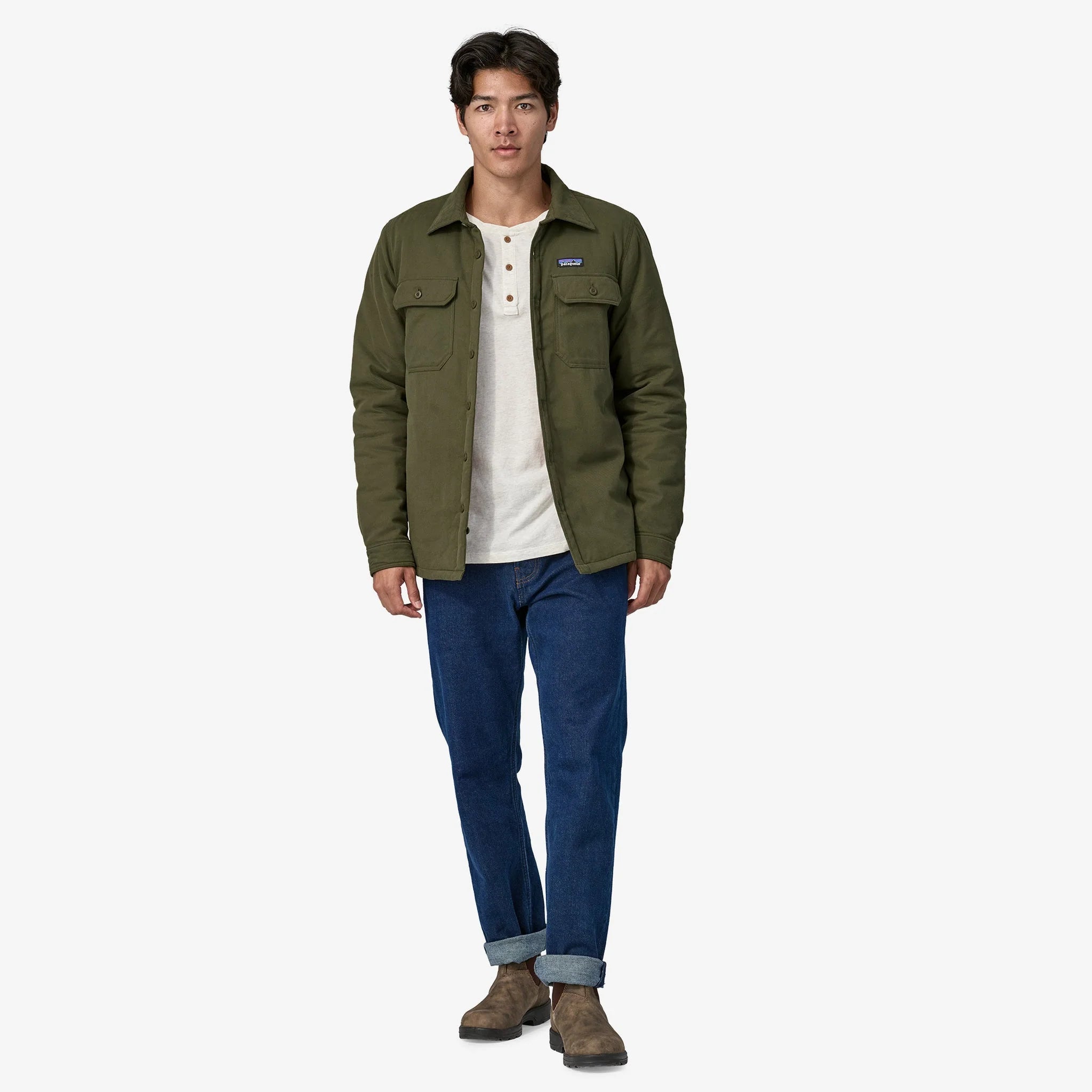 Patagonia M's Insulated Organic Cotton MW Fjord Flannel Shirt - Sportinglife Turangi